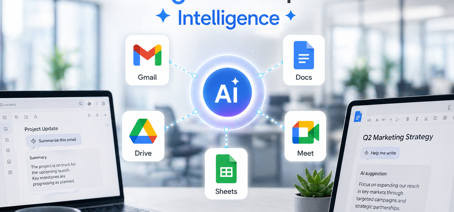 Google Workspace Intelligence: KI macht Zusammenarbeit effizienter